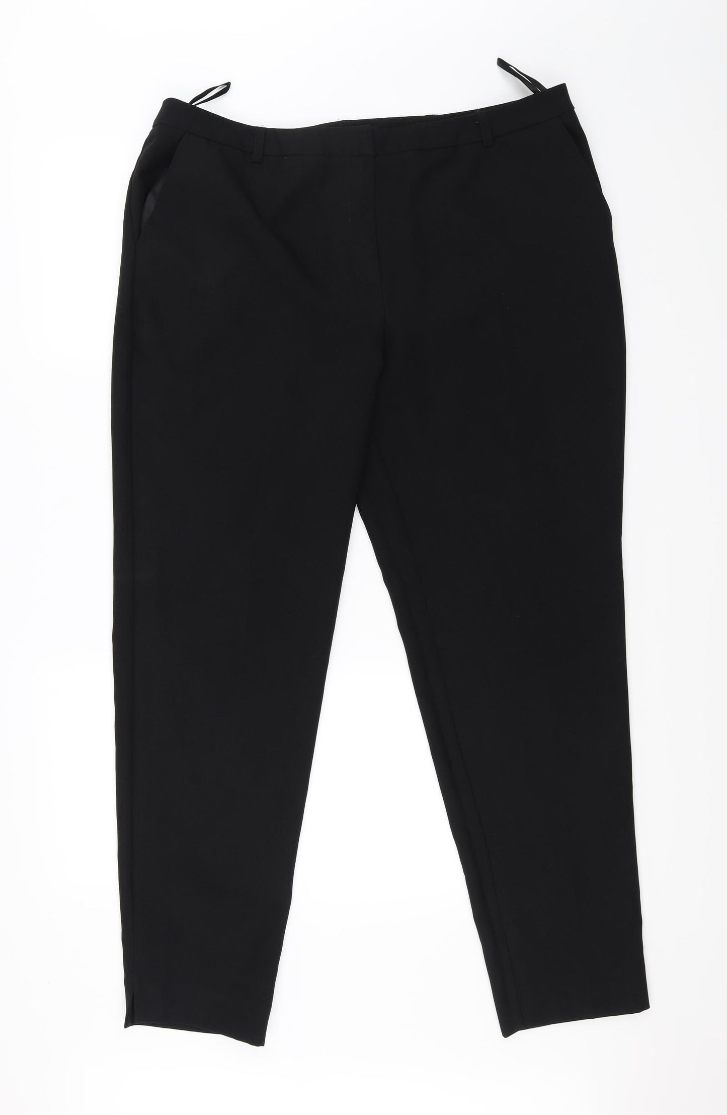 New Look Womens Black   Trousers  Size 16 L29 in