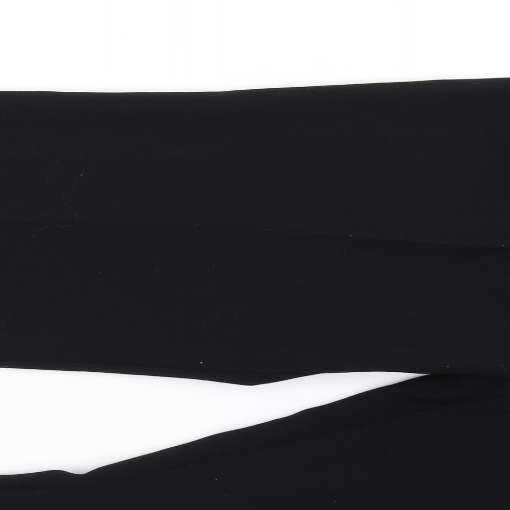 Marks and Spencer Womens Black   Trousers  Size 16 L26 in