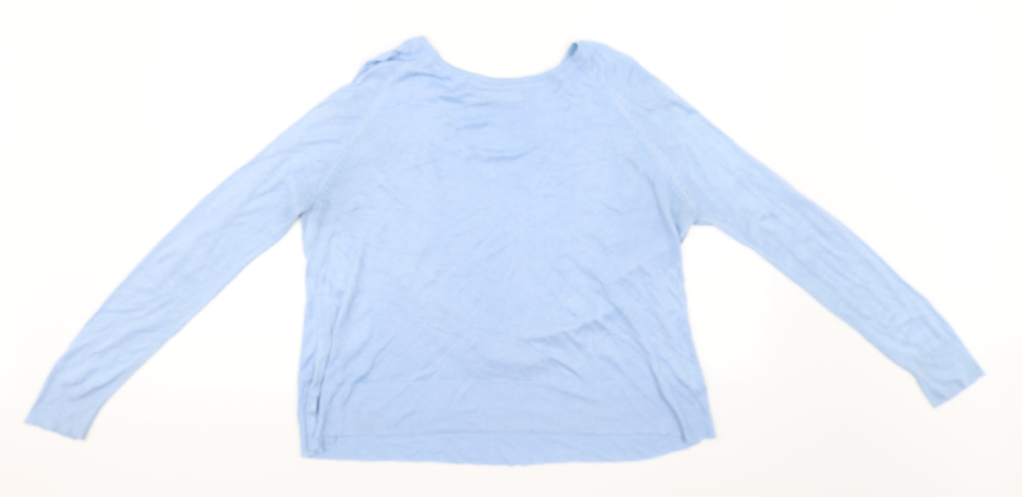 Zara Womens Blue   Cardigan Jumper Size 6