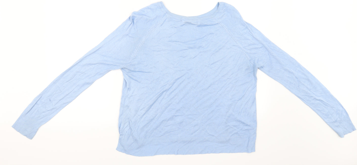 Zara Womens Blue   Cardigan Jumper Size 6