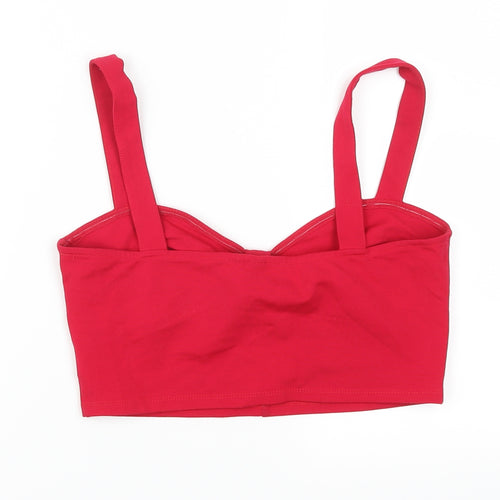 H&M Womens Pink   Cropped Tank Size S