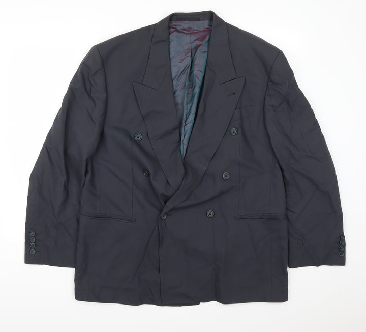Benvenuto Mens Grey Jacket Suit Jacket Size 44