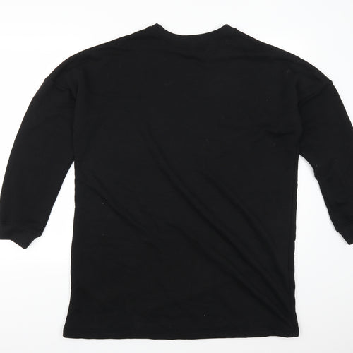 Missguided Womens Black   Pullover Sweatshirt Size 10  - Originals Panthers