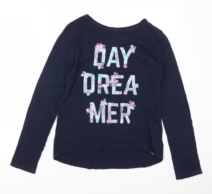 Gap Girls Blue Floral Basic Size 14-15 Years - Daydreamer
