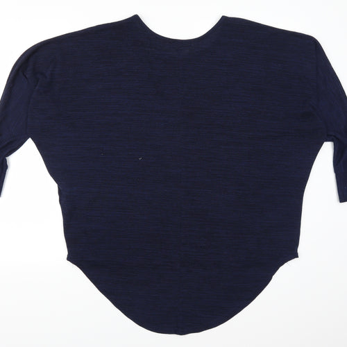 Cameo Rose Womens Blue   Basic T-Shirt Size M