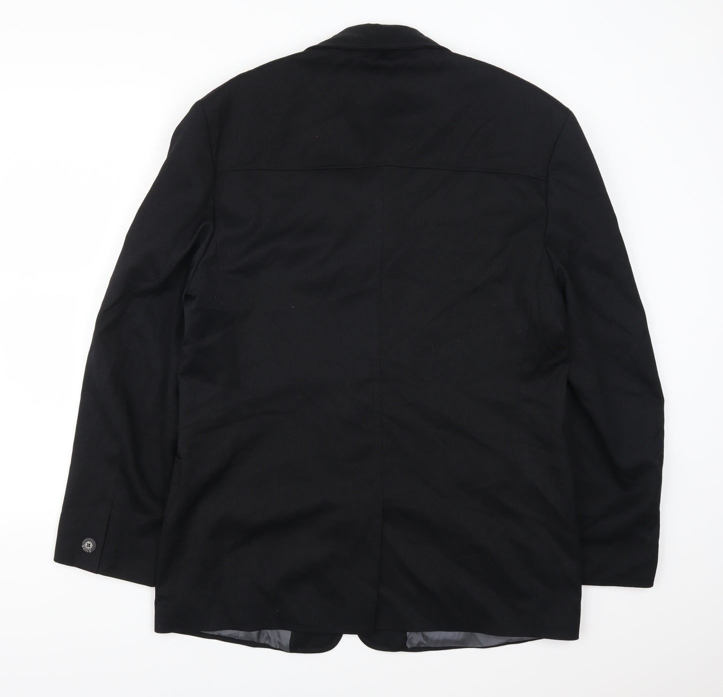 Willson Mens Black   Jacket Suit Jacket Size 42