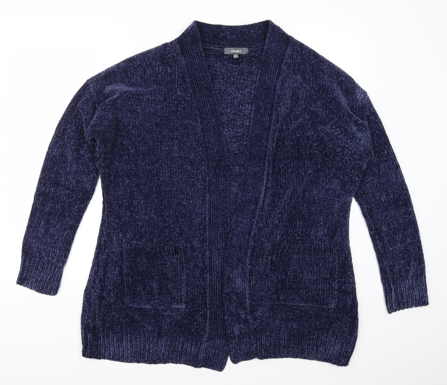Studio Womens Blue   Cardigan Jumper Size 12