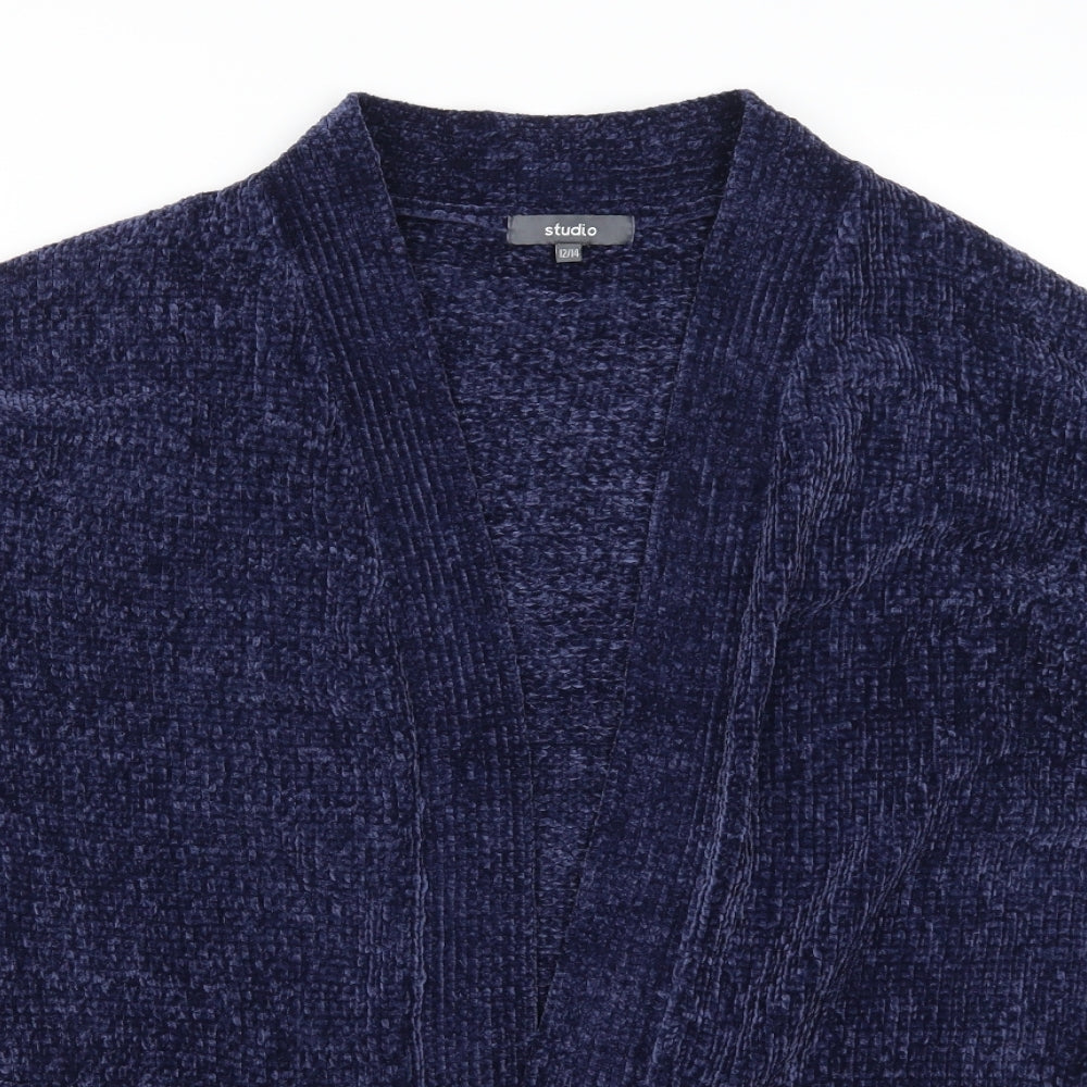 Studio Womens Blue   Cardigan Jumper Size 12
