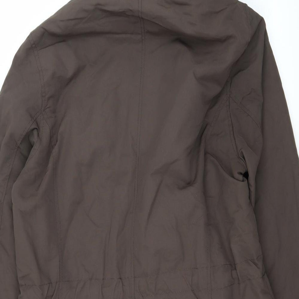 Debenhams Womens Brown   Parka Coat Size 16
