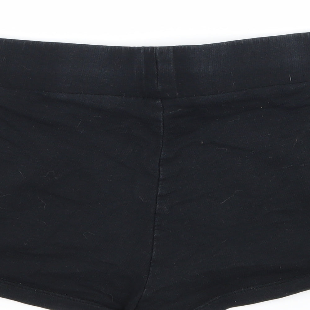 H&M Womens Blue  Jersey Sweat Shorts Size S