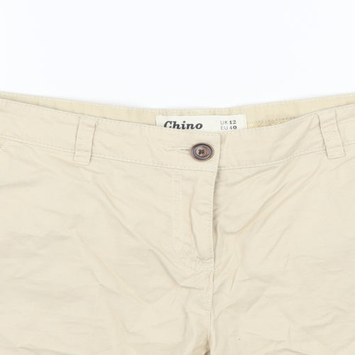 New Look Womens Beige   Hot Pants Shorts Size 12