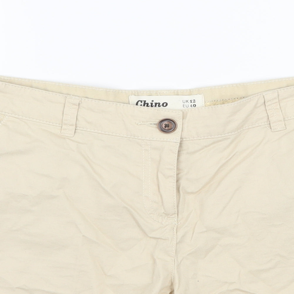 New Look Womens Beige   Hot Pants Shorts Size 12