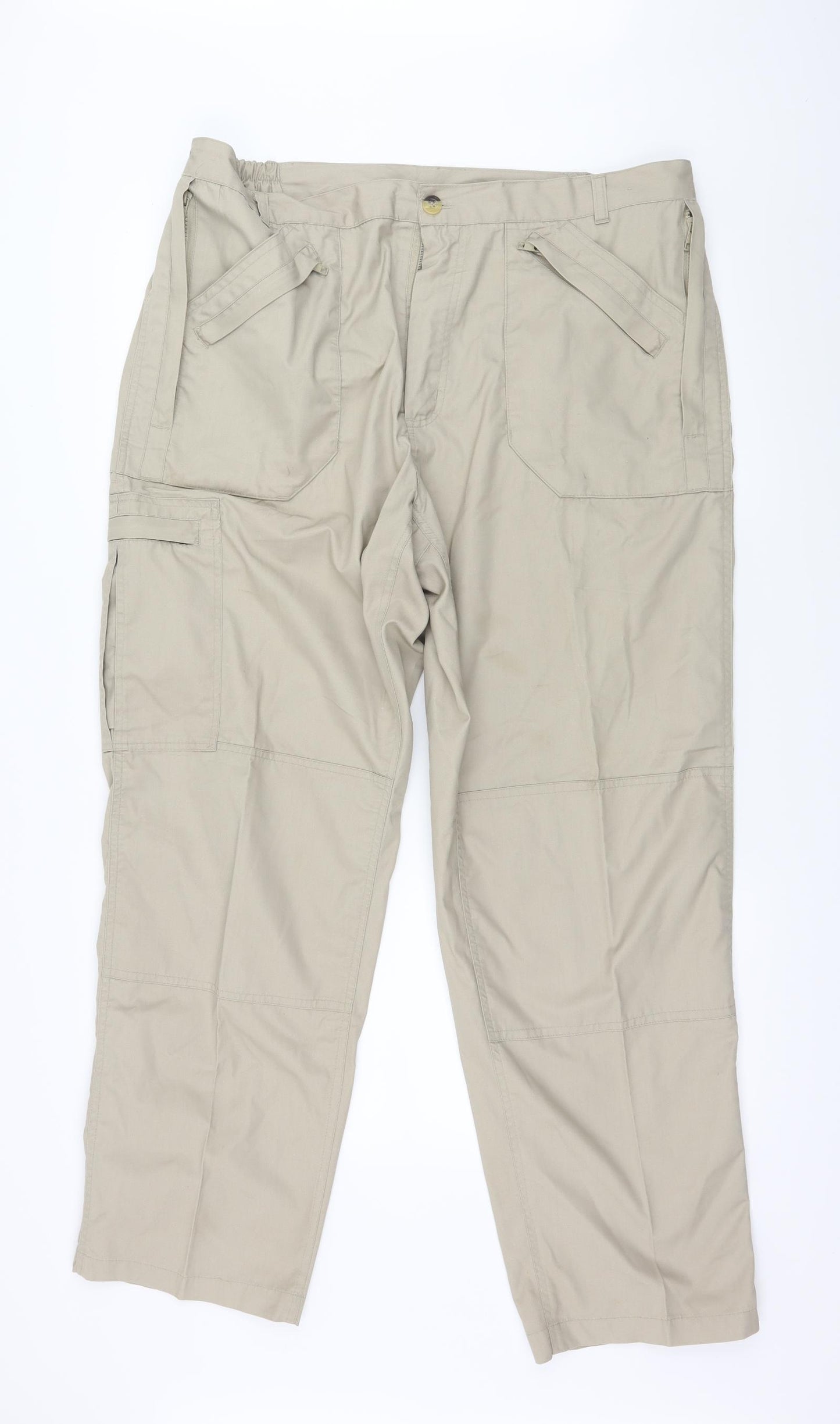 Regatta Mens Beige   Trousers  Size 38 L31 in