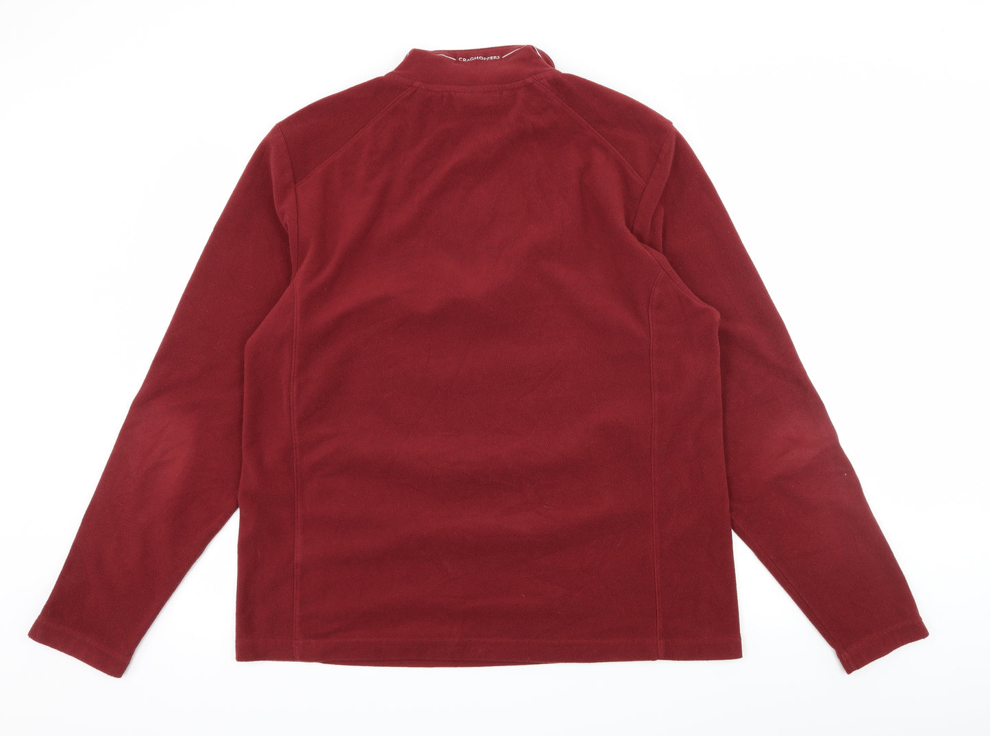 Craghoppers Mens Red  Fleece Pullover Sweatshirt Size XL