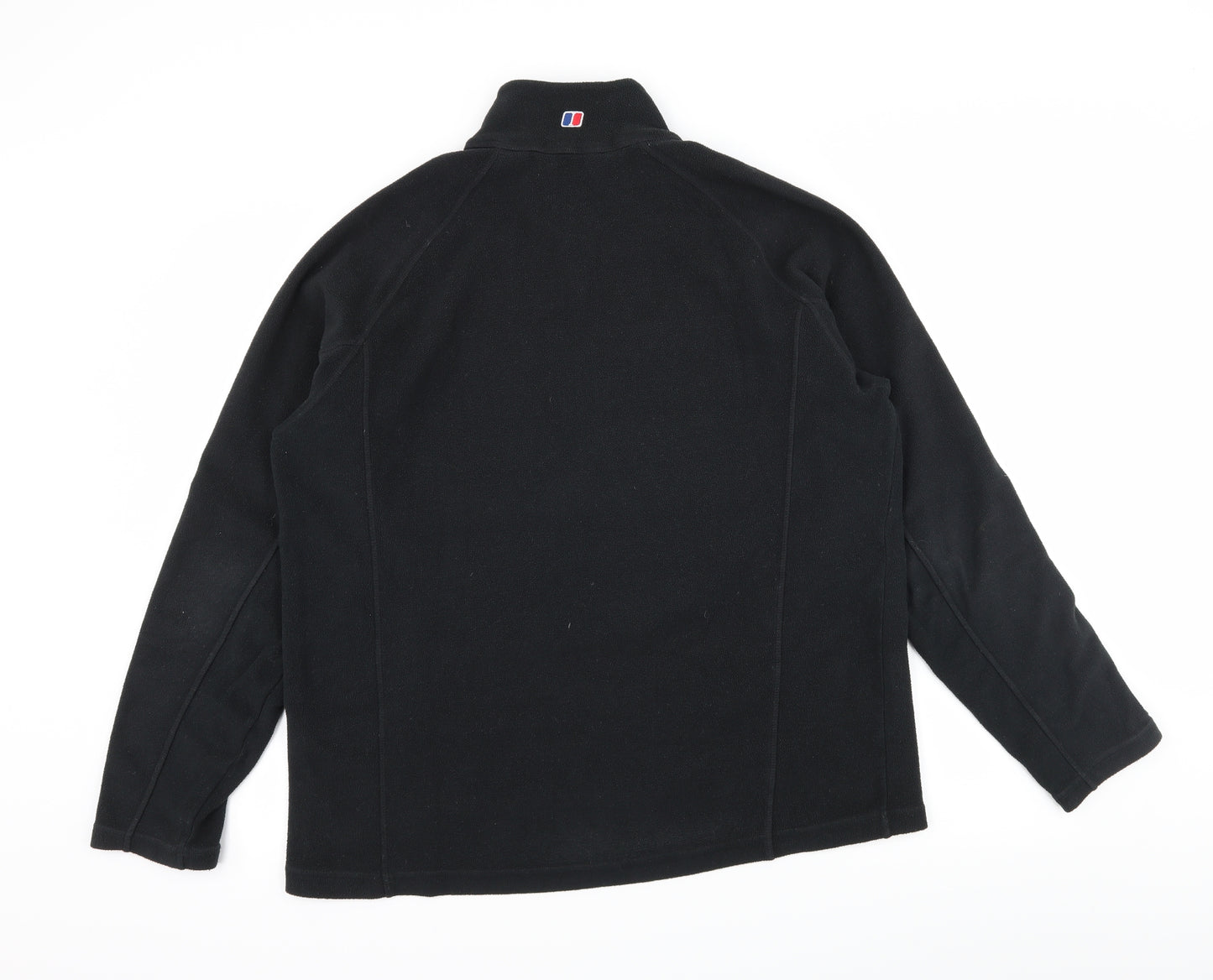 Berghaus Mens Black  Fleece Pullover Sweatshirt Size L