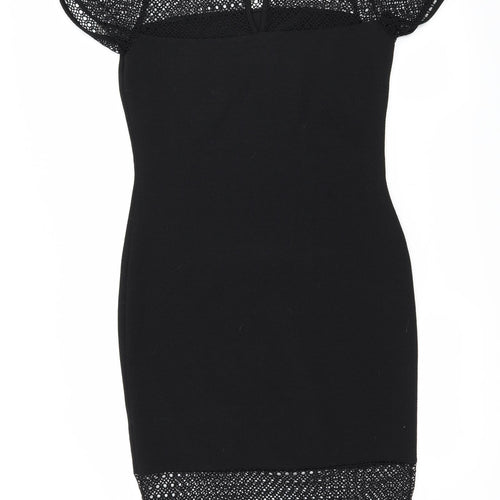 River Island Womens Black   A-Line  Size 14  - Lace Detail