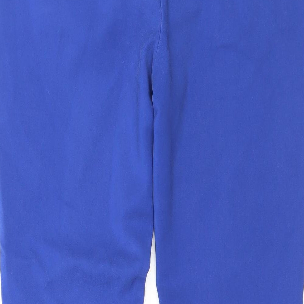 NEXT Womens Blue   Capri Trousers Size 8 L26 in