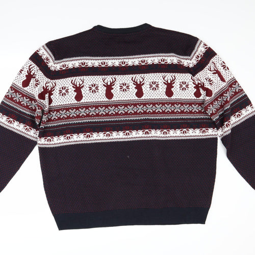 Matalan Womens Red   Pullover Jumper Size 2XL  - Christmas  Jumper