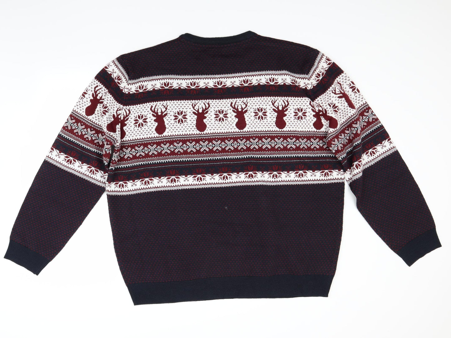 Matalan Womens Red   Pullover Jumper Size 2XL  - Christmas  Jumper