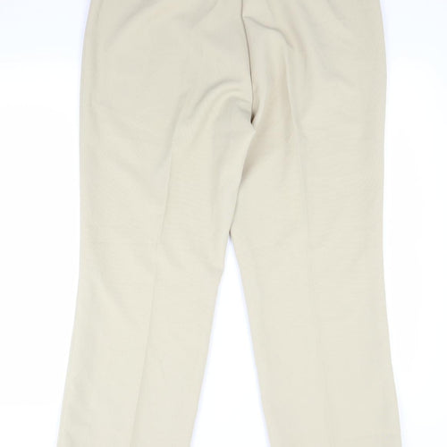 Agenda Womens Beige   Trousers  Size 18 L27 in
