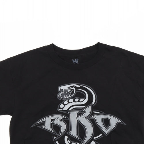 Preworn Mens Black    T-Shirt Size M