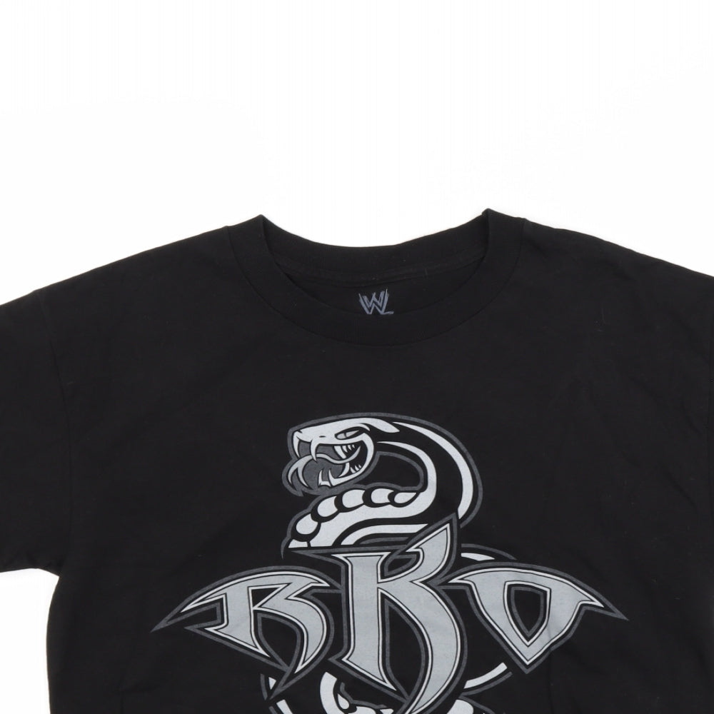Preworn Mens Black    T-Shirt Size M