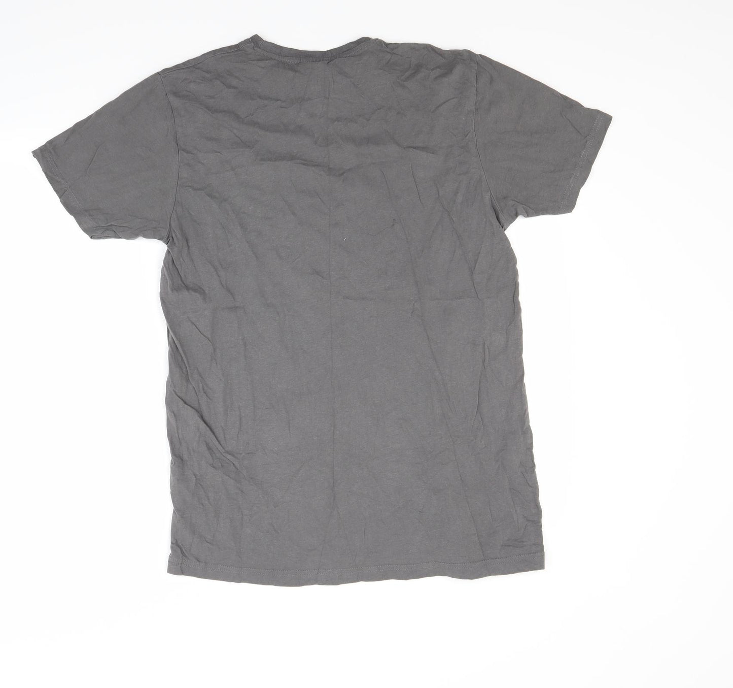 Preworn Mens Grey    T-Shirt Size XL  - The Famous Grouse Scotland