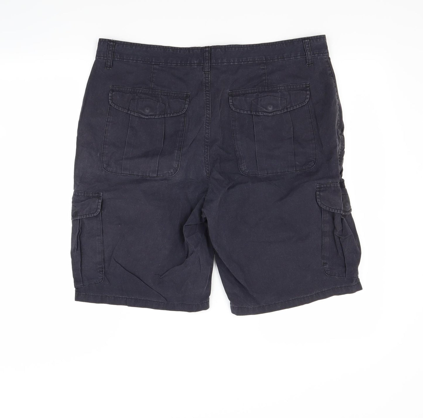Marks and Spencer Mens Blue   Chino Trousers Size 36