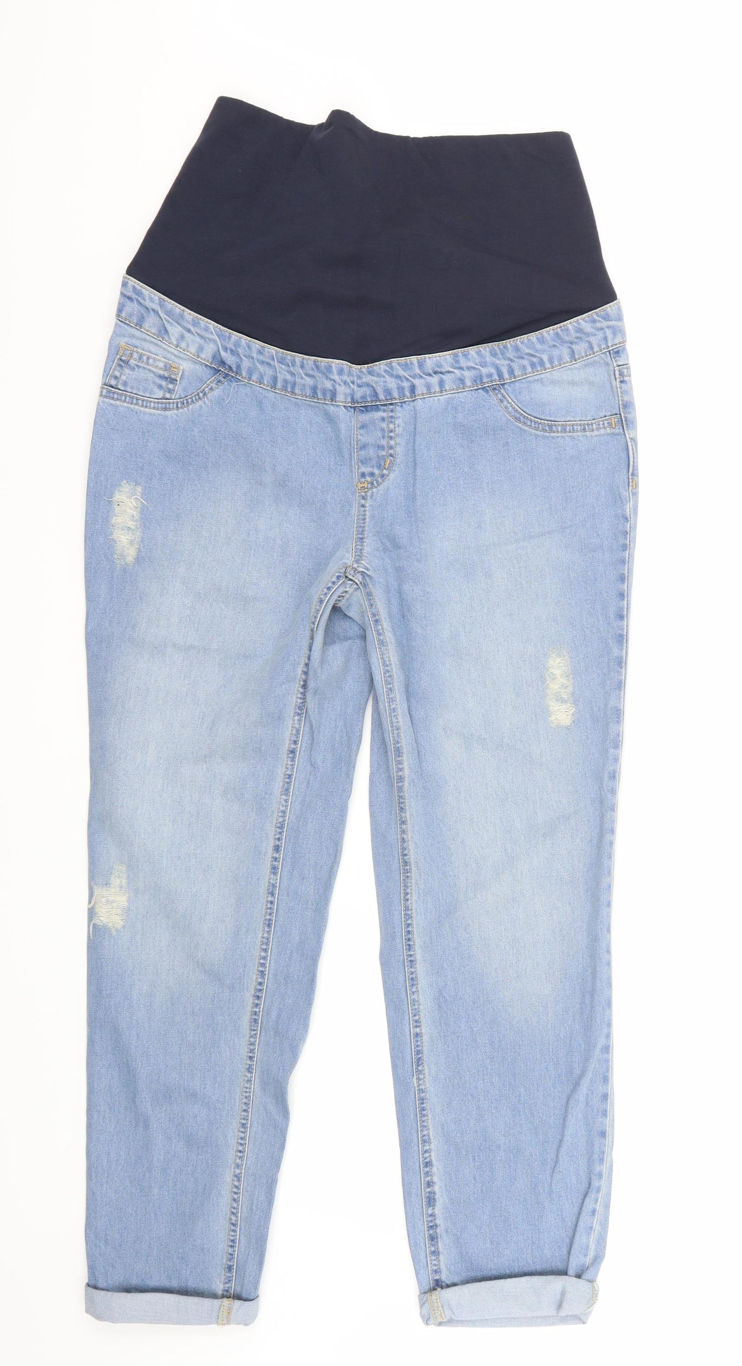 Newlook Womens Blue   Trousers  Size 10 L27 in