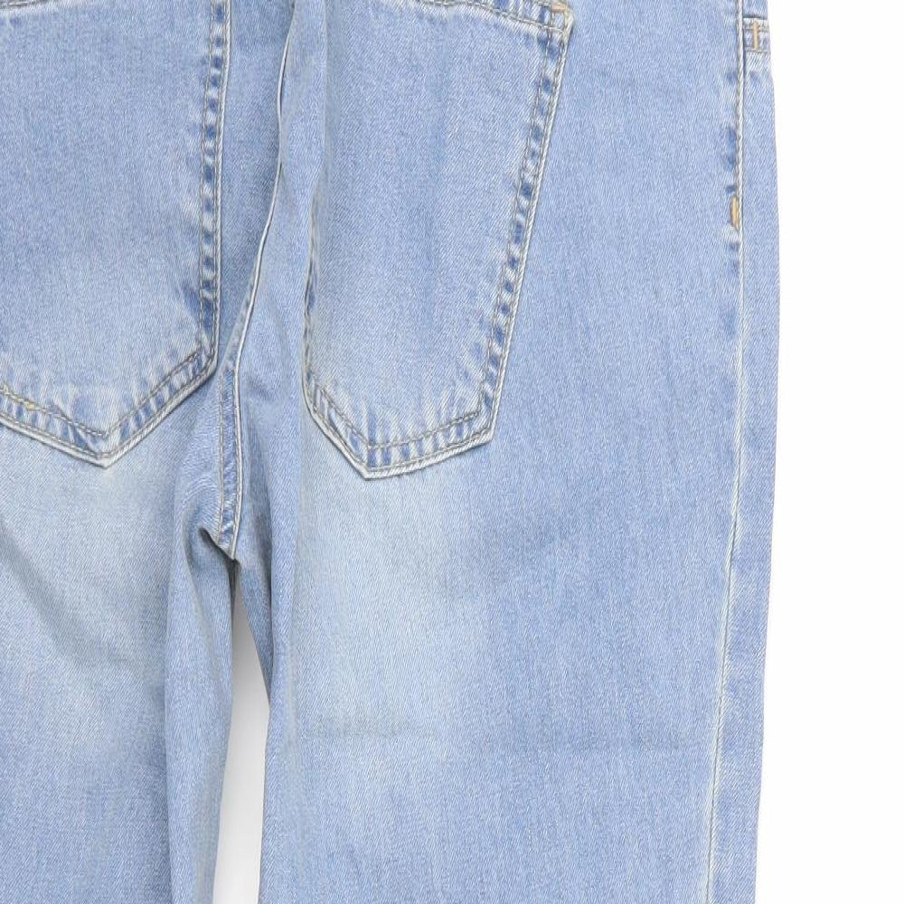Newlook Womens Blue   Trousers  Size 10 L27 in