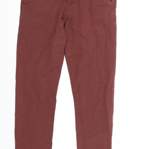 Red Herring Mens Brown   Straight Jeans Size 32 L31 in