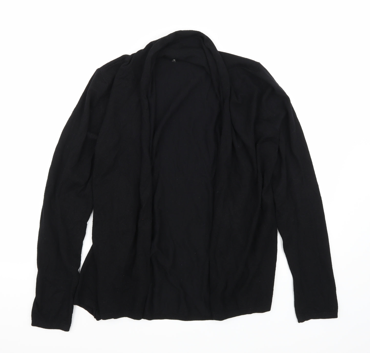 Papaya Womens Black   Cardigan Jumper Size 14