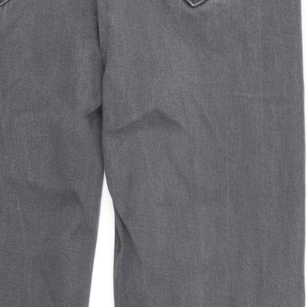 Preworn Mens Grey   Straight Jeans Size 34 L30 in