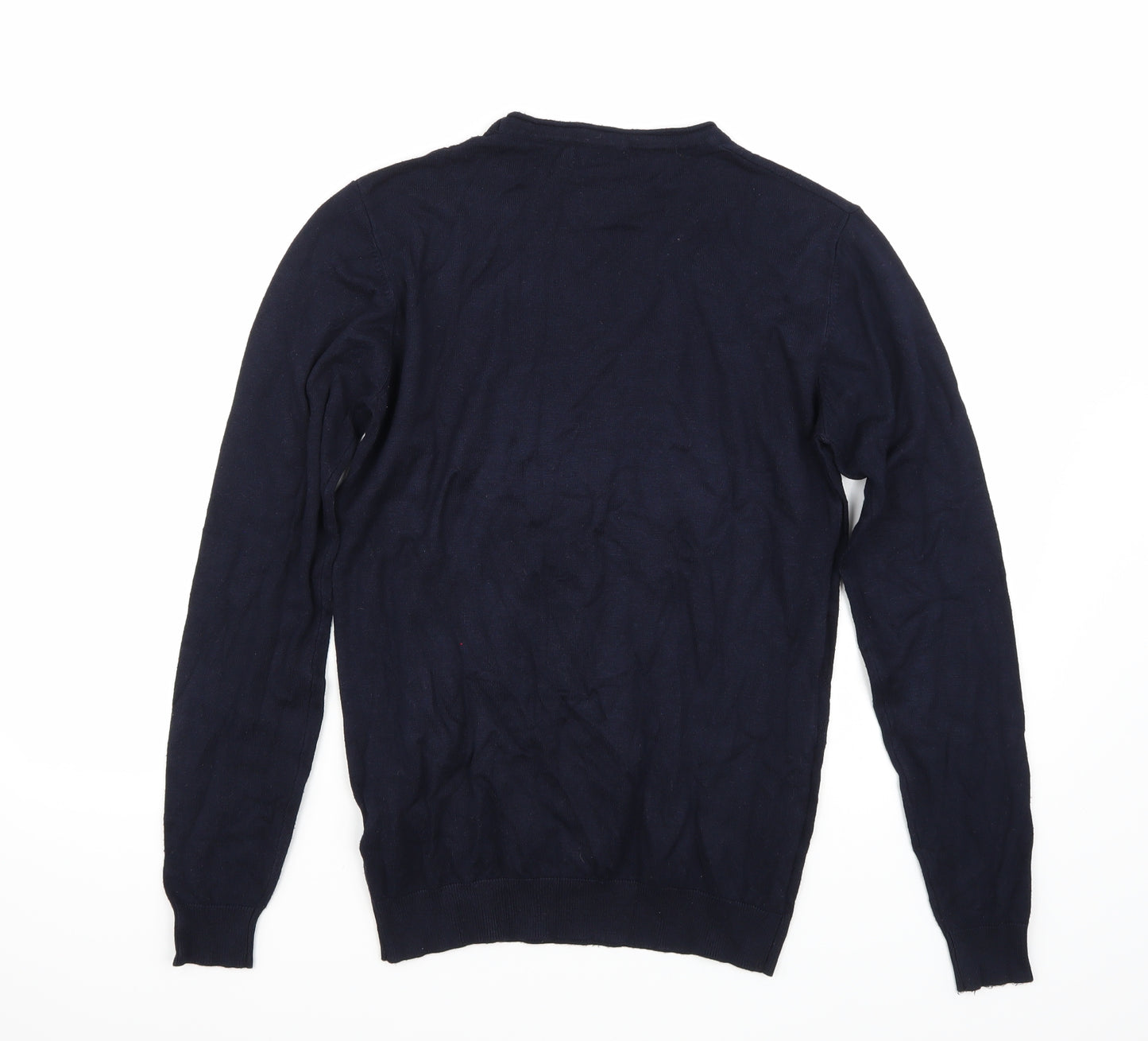 Sobino Mens Blue   Pullover Jumper Size M