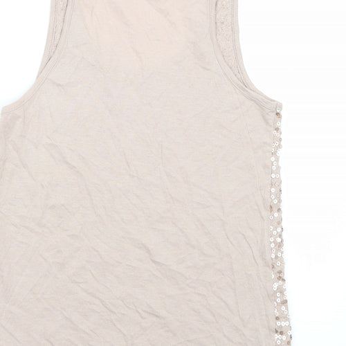 SOFT GREY Womens Pink   Basic Tank Size 8