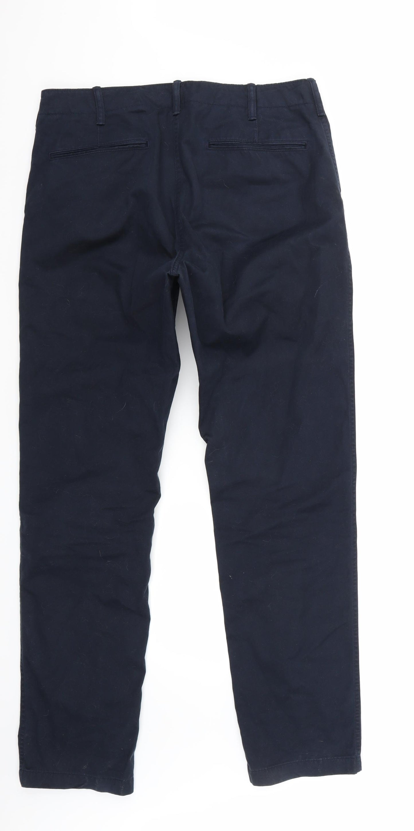 Uniqlo Mens Blue  Rayon Straight Jeans Size 36 L34 in