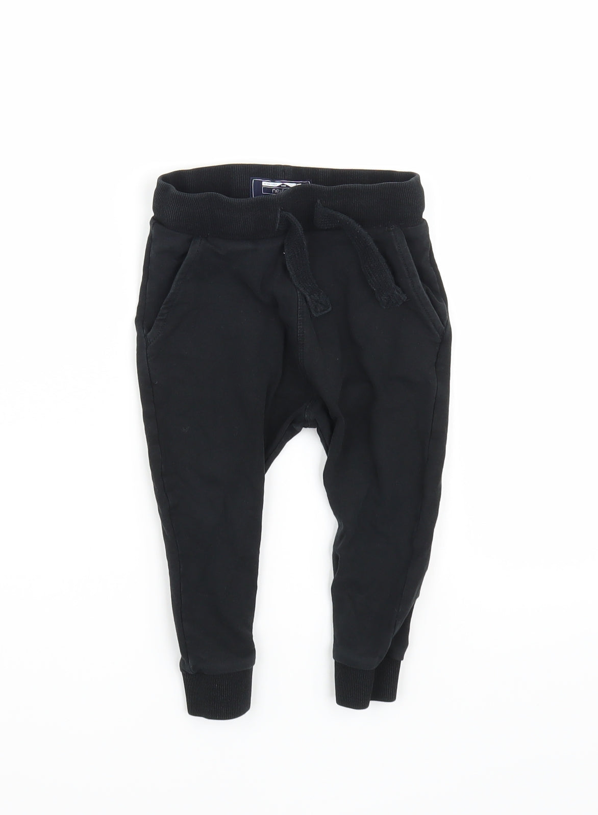 NEXT Baby Black   Sweatpants Trousers Size 12 Months
