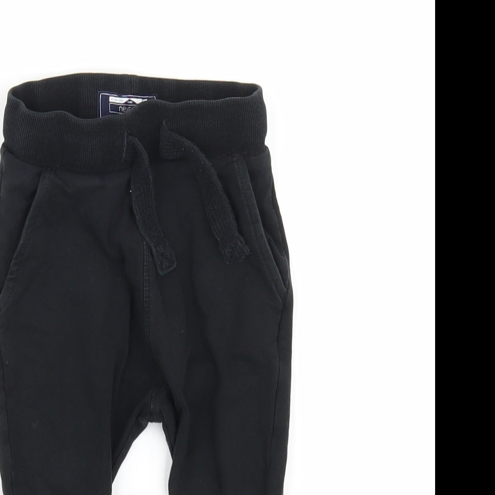 NEXT Baby Black   Sweatpants Trousers Size 12 Months