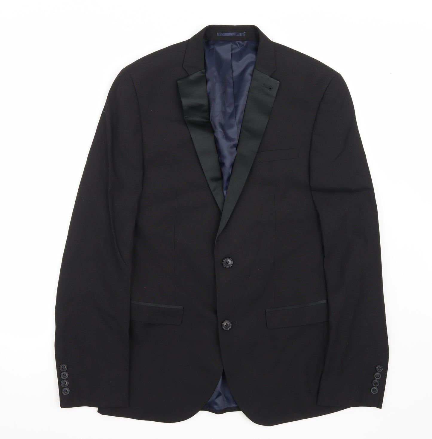 NEXT Mens Black   Jacket Suit Jacket Size 38