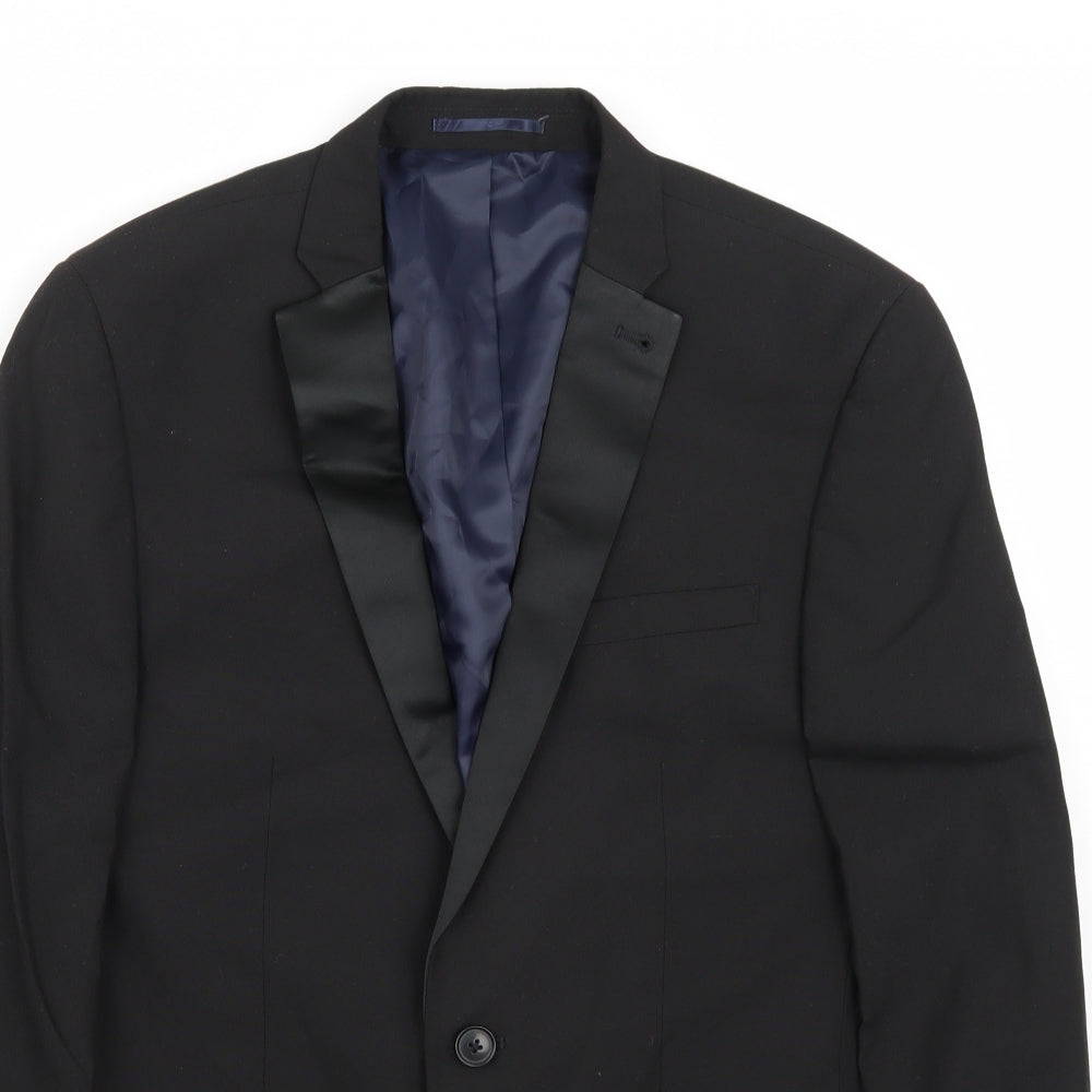 NEXT Mens Black   Jacket Suit Jacket Size 38