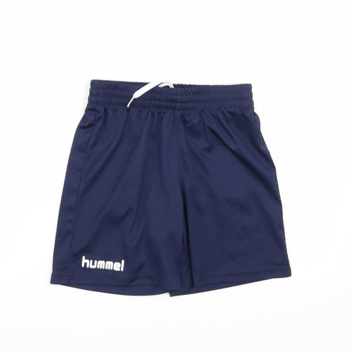 Hummel Boys Blue   Sweat Shorts Size 10 Years