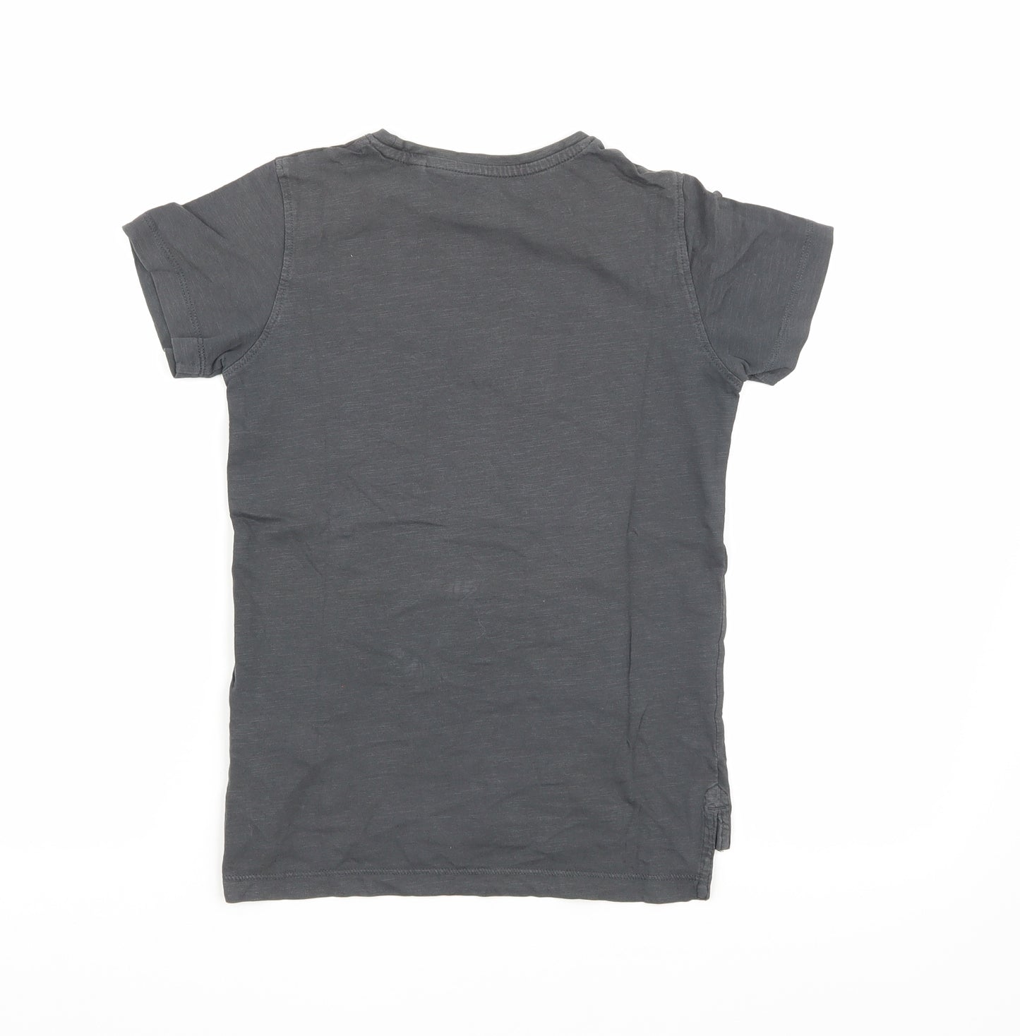 NEXT Boys Grey   Basic T-Shirt Size 7 Years