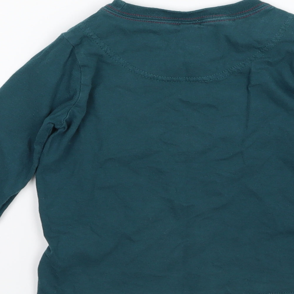 Joules Boys Green  Jersey Basic T-Shirt Size 4 Years  - Camping