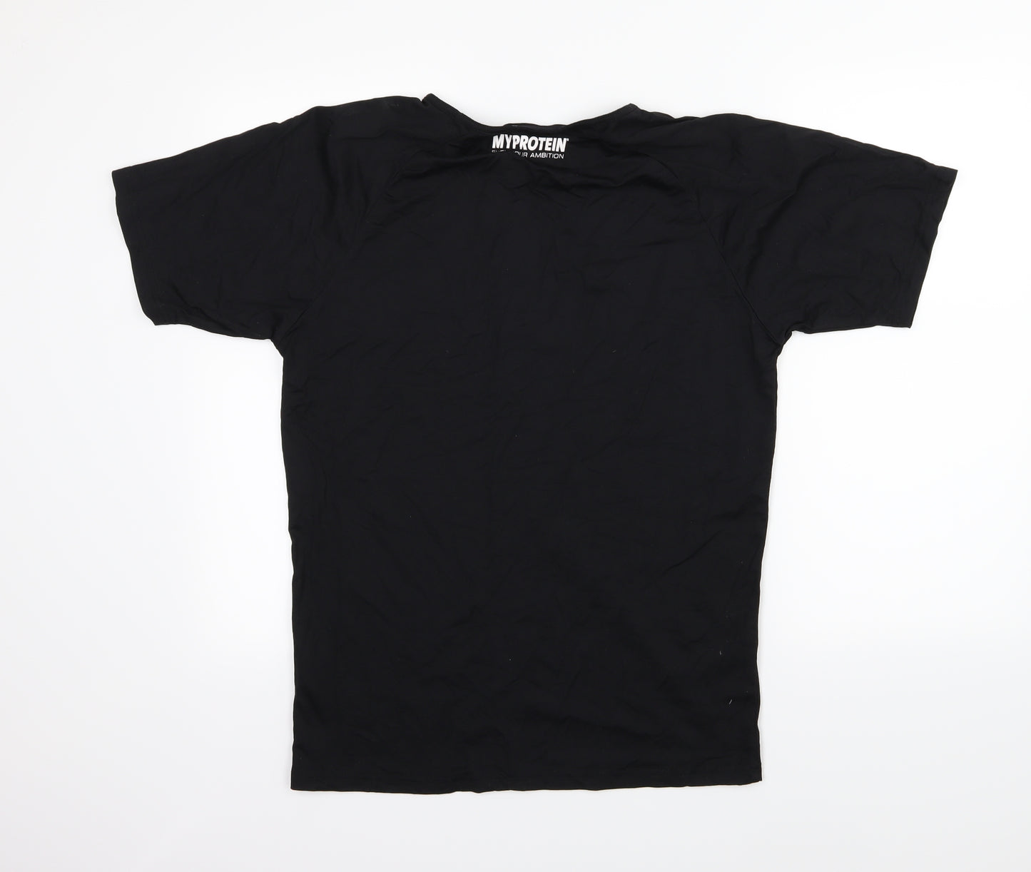 Myprotein Mens Black  Jersey  T-Shirt Size L