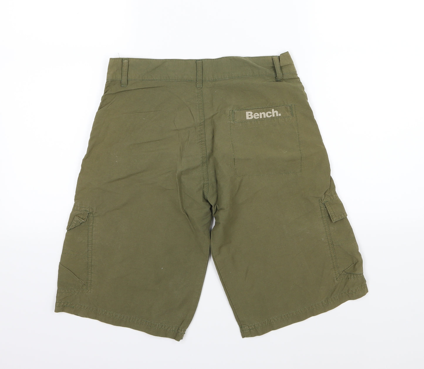 Bench Boys Green   Cargo Shorts Size 11-12 Years