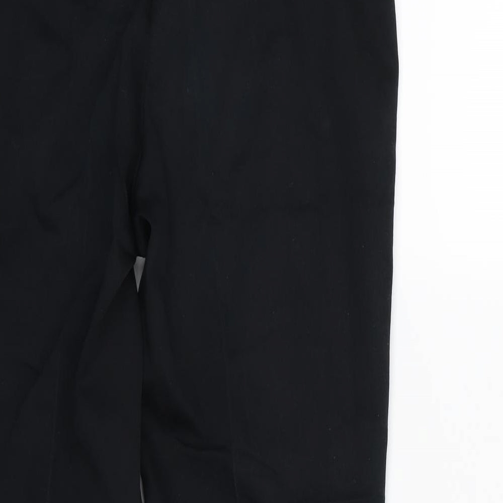 H&M Womens Black   Trousers  Size 10 L27 in