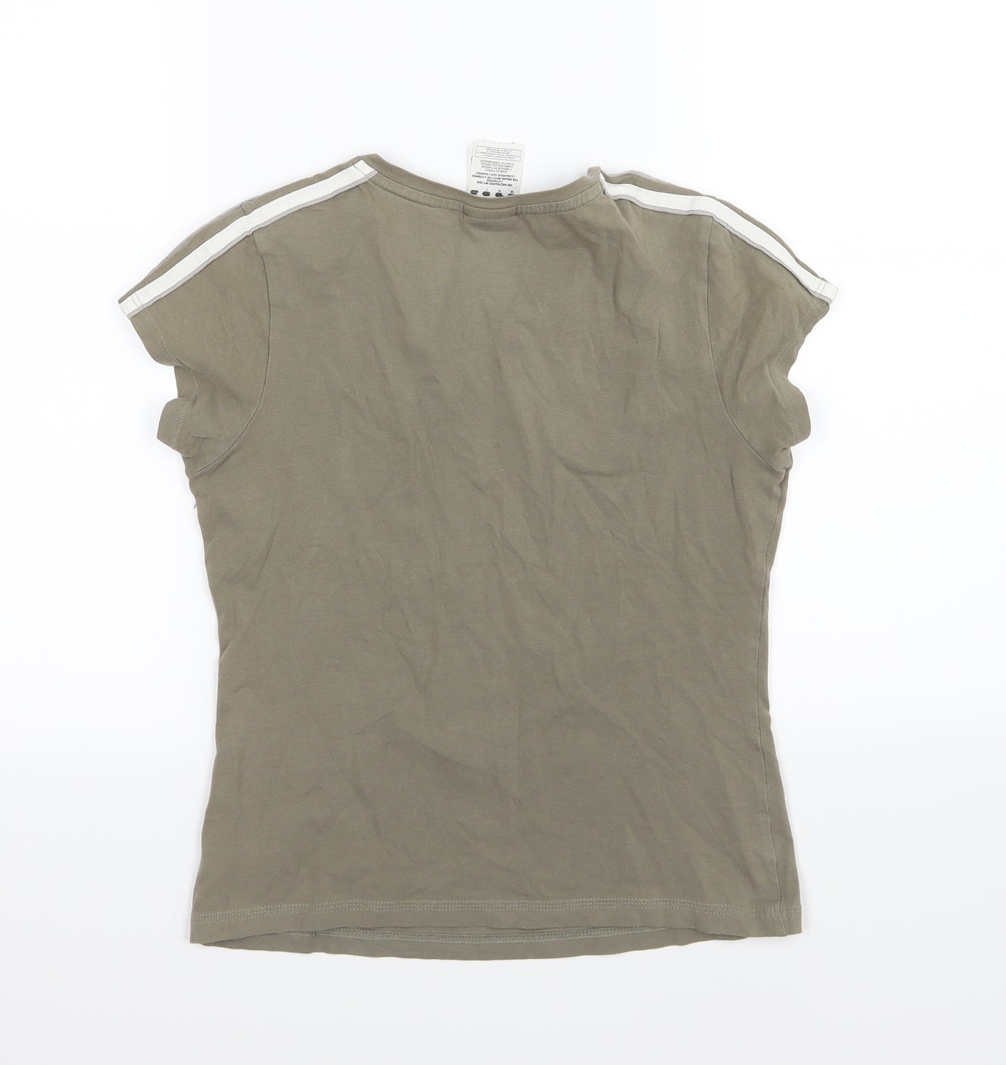 adidas Womens Green  Jersey Basic T-Shirt Size 12  - Chelsea FC