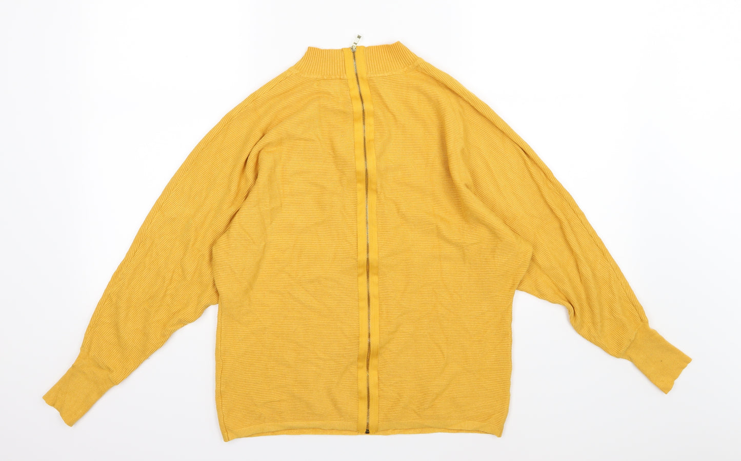 Primark Womens Yellow  Knit Pullover Jumper Size M