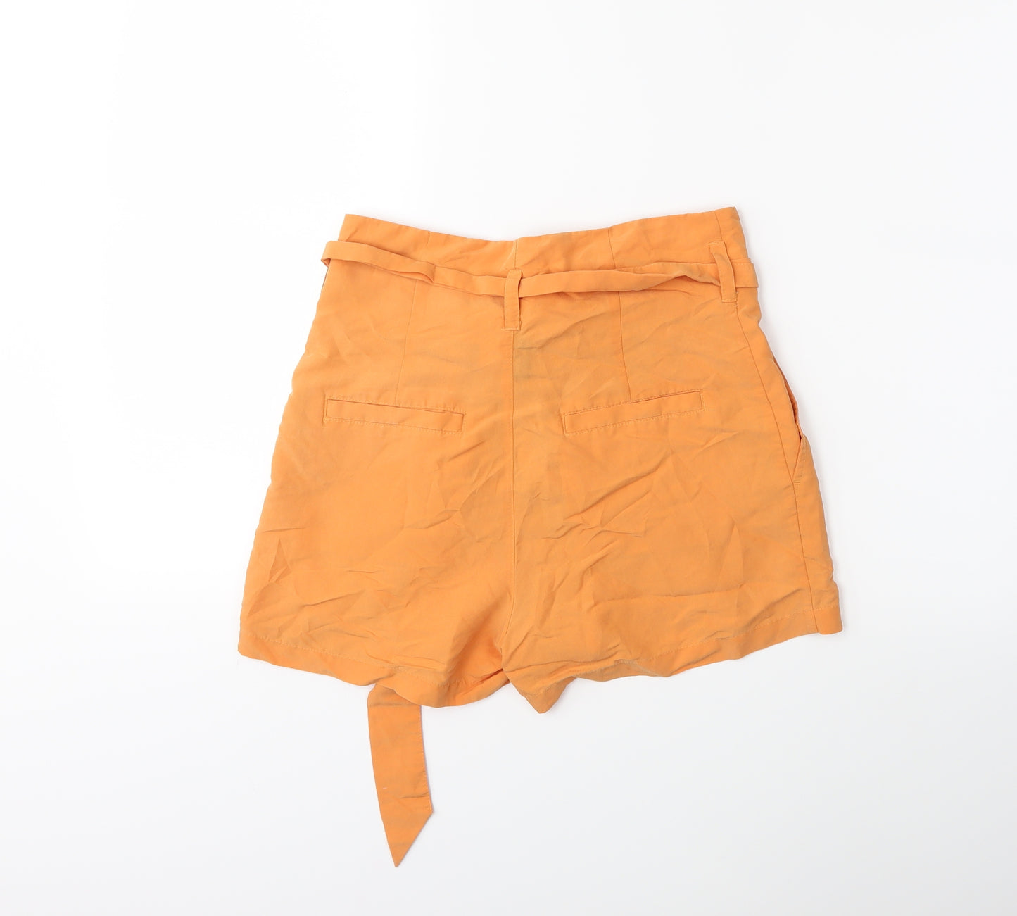 H&M Womens Orange   Bermuda Shorts Size 8