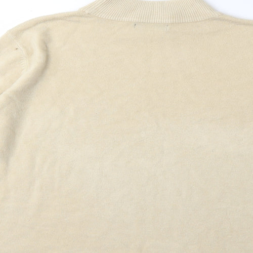 Bonmarché Womens Beige  Knit Pullover Jumper Size M